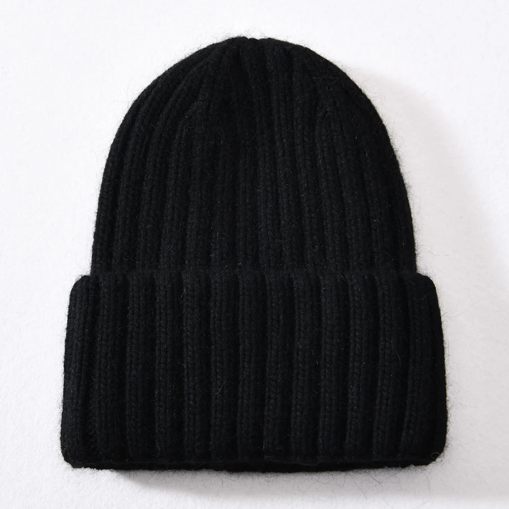Soft Landing Satin-Lined Ribbed Beanie