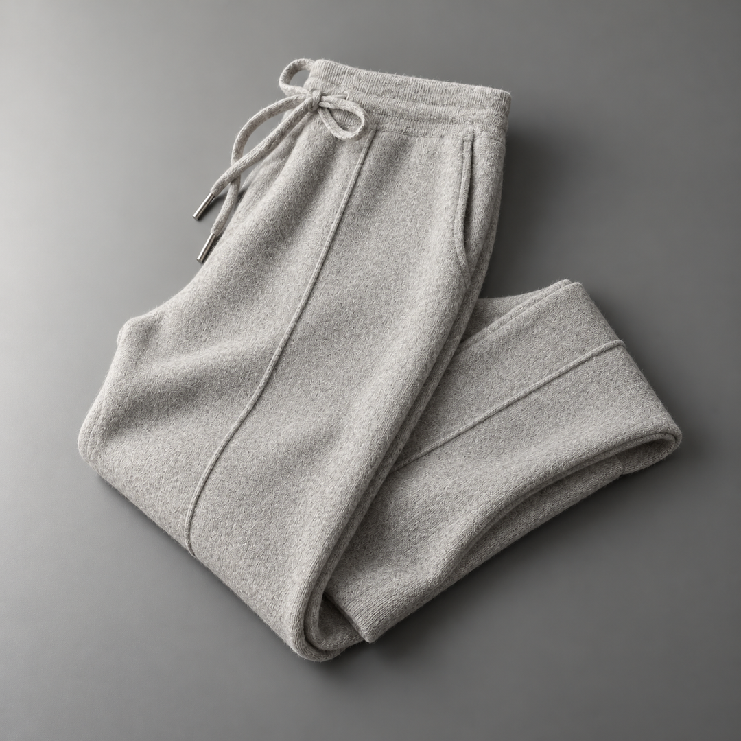 Monday Silver Lining Textured Drawstring Trousers