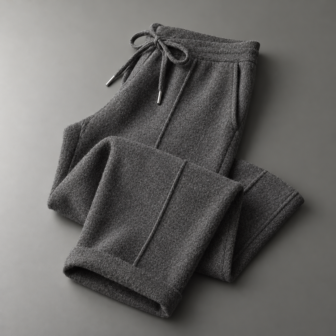 Monday Silver Lining Textured Drawstring Trousers