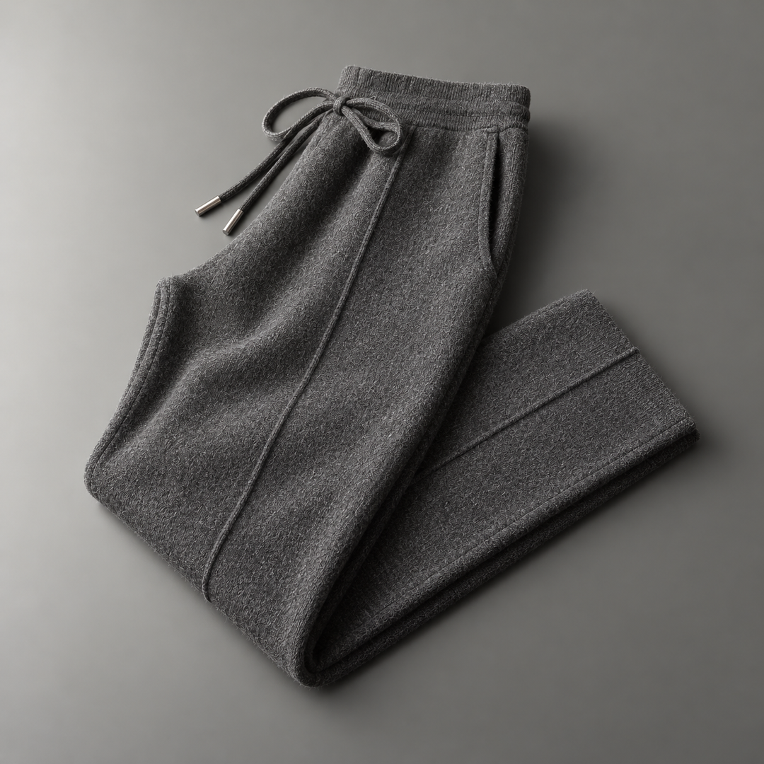 Monday Silver Lining Textured Drawstring Trousers