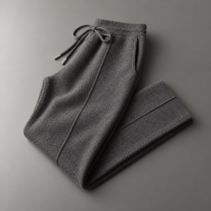 Monday Silver Lining Textured Drawstring Trousers