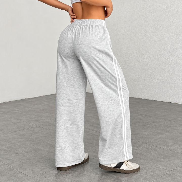 No Days Off Wide-Leg Track Pants