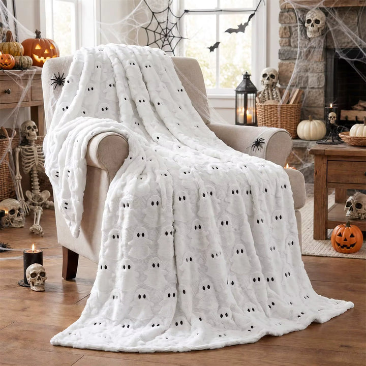 Home For The Holidays! Plush Throw Blanket