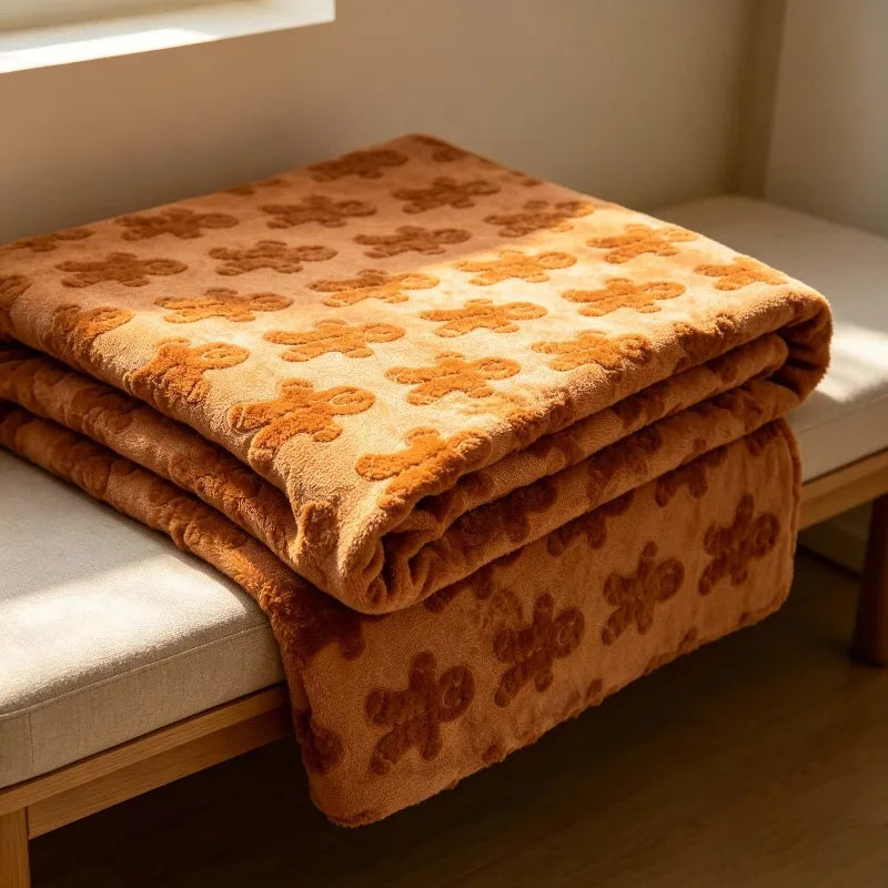 Home For The Holidays! Plush Throw Blanket
