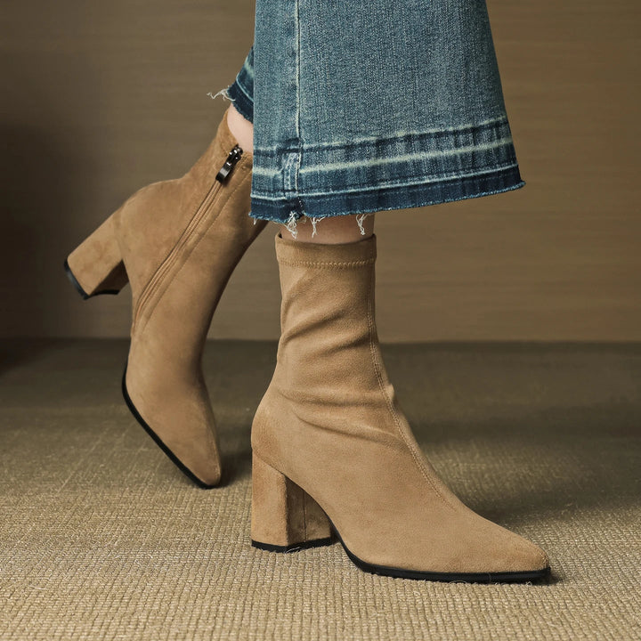 Maison Rochester Mid-Calf Boots