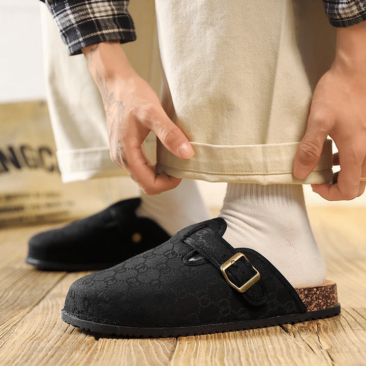 Sunday Noon Buckle Mule