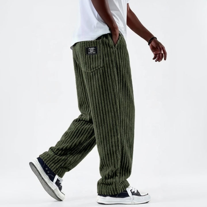 Static Line Corduroy Trousers