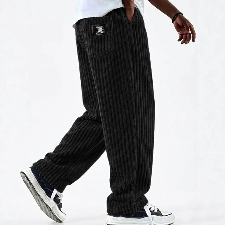 Static Line Corduroy Trousers