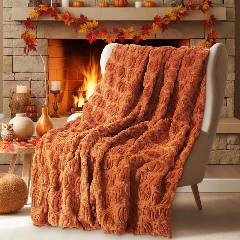 Home For The Holidays! Plush Throw Blanket