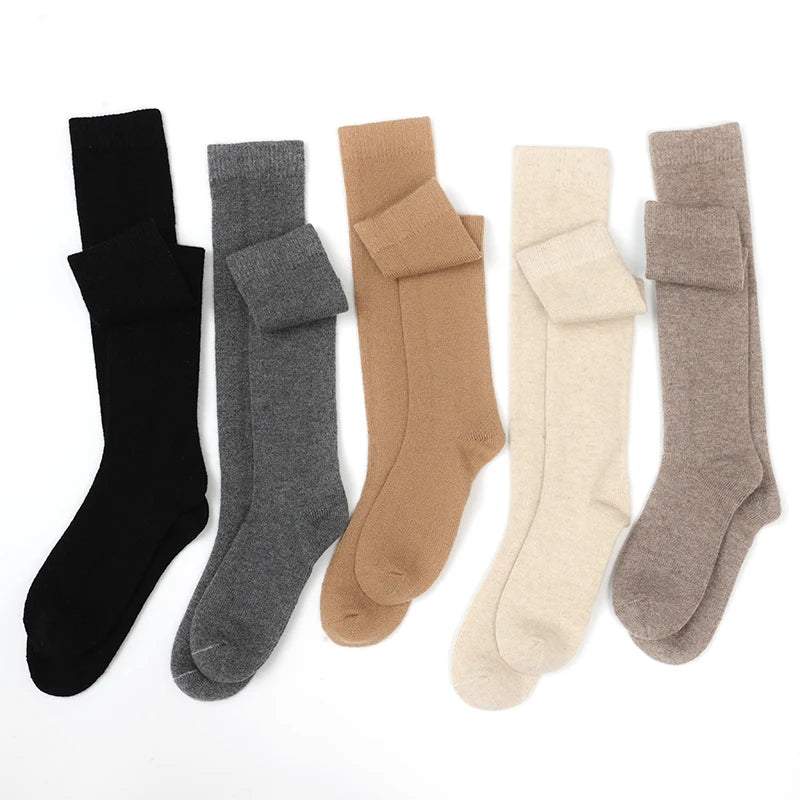 Soft &amp; Cozy Knit 100% Cashmere Socks