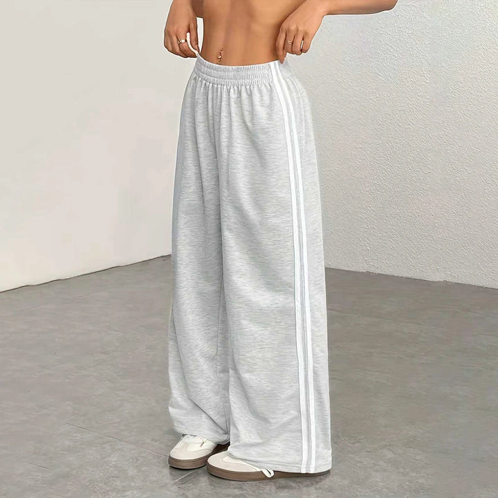 No Days Off Wide-Leg Track Pants