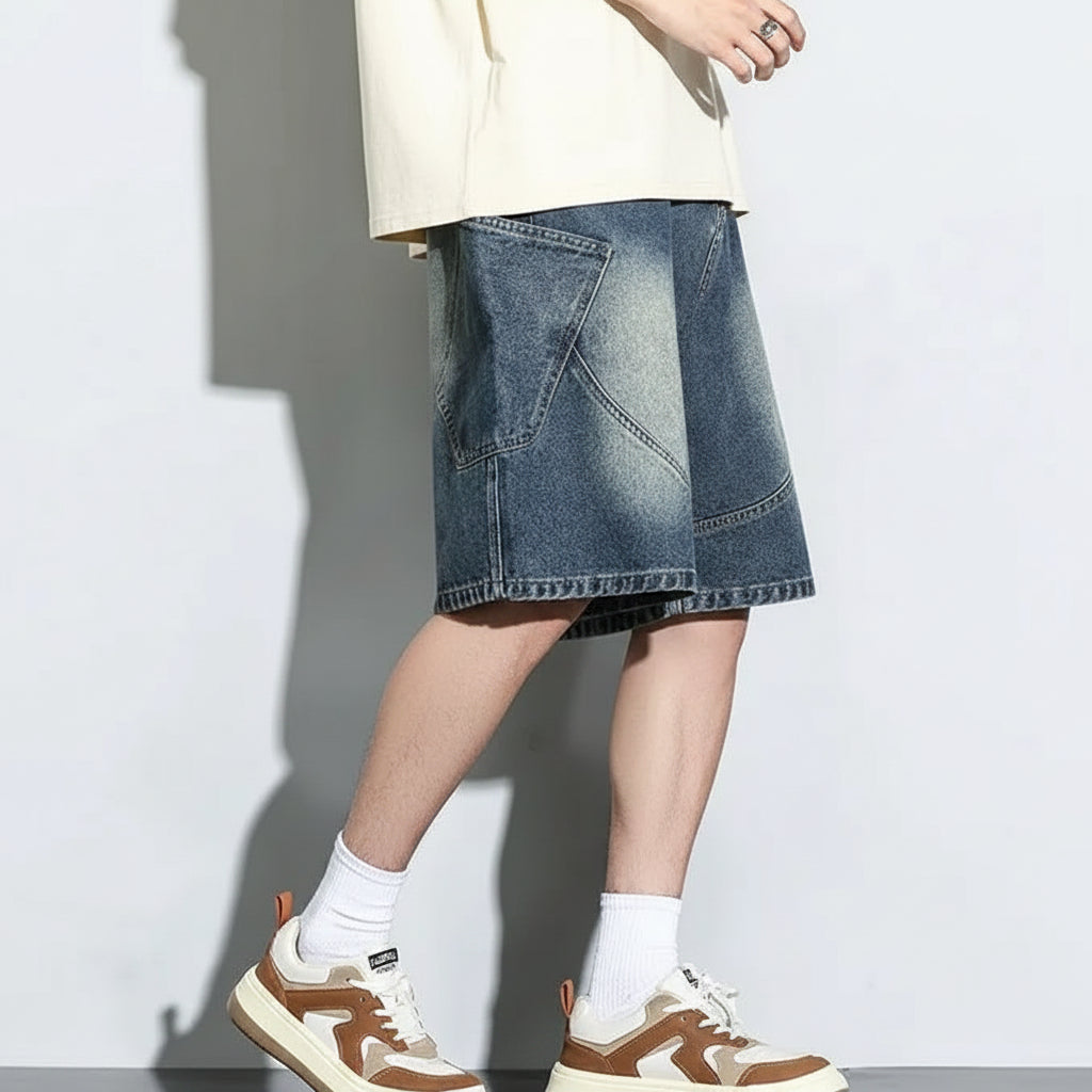 Faded Reign Denim Shorts